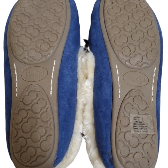 Floopi Moccasin Rubber Sole Slippers - Picture 4 of 6